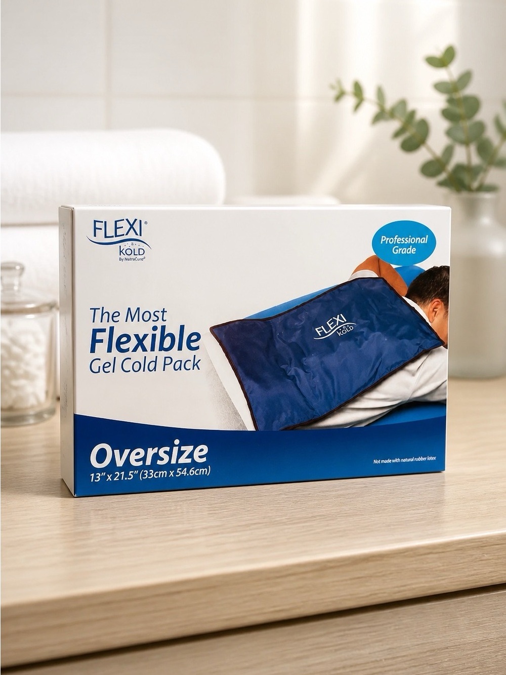 Flexi Kold by NatraCure Oversized Gel Cold Pack